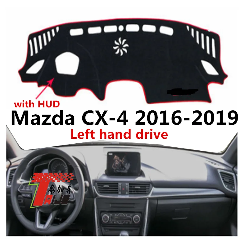 Taijs крышка приборной панели автомобиля с правым приводом для Mazda CX-4- с HUD продукт подходит для клиентов материалы и размеры