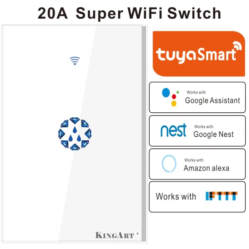 ЕС/Великобритания/США/AU Wifi бойлер сенсорная смарт-панель приложение Tuya дистанционное управление голосовой таймер водонагреватель работает с Alexa google home