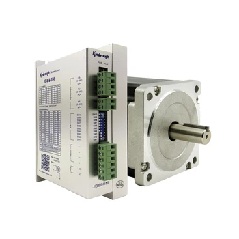 

NEMA34 stepper motor 12Nm(1715oz-in) shaft diameter 12.7/14mm 6.0A and Driver JB860M AC18-80V/DC24-110V 2.0-6.0A 256Micro