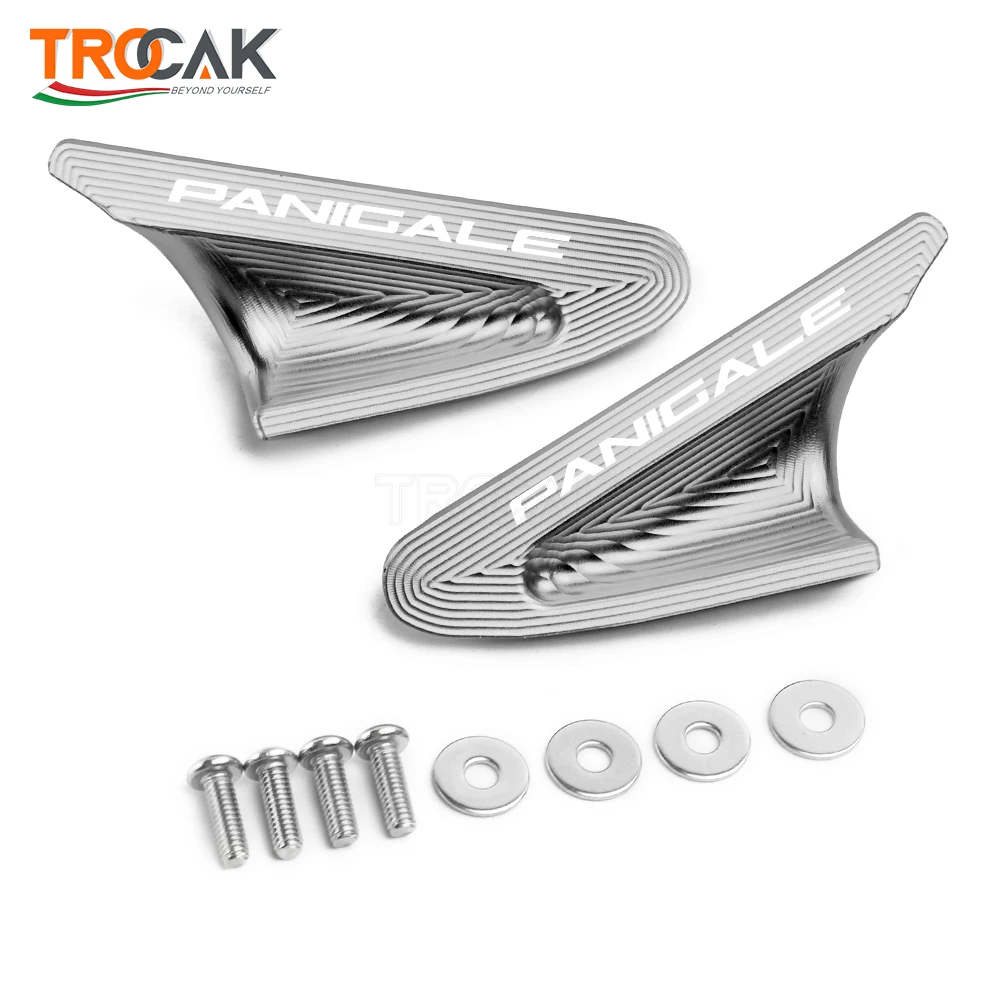 Motorcycle Accessories For DUCATI PANIGALE 1199 2012-2014  PANIGALE 899 2013-2015 Windscreen Mirror Cap Driven Eliminators Cap