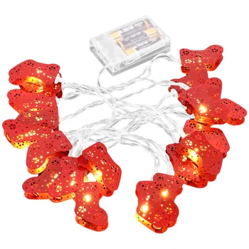

1 Pc Lamp Adornment Light Ornament Wrought Iron Light String String Light Light for Courtyard Bar