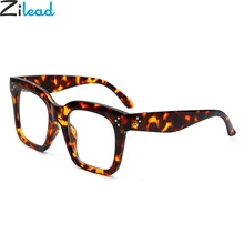 Zilead классические негабаритные очки оправа для мужчин и женщин квадратный прозрачный объектив оптические сеточки простые очки