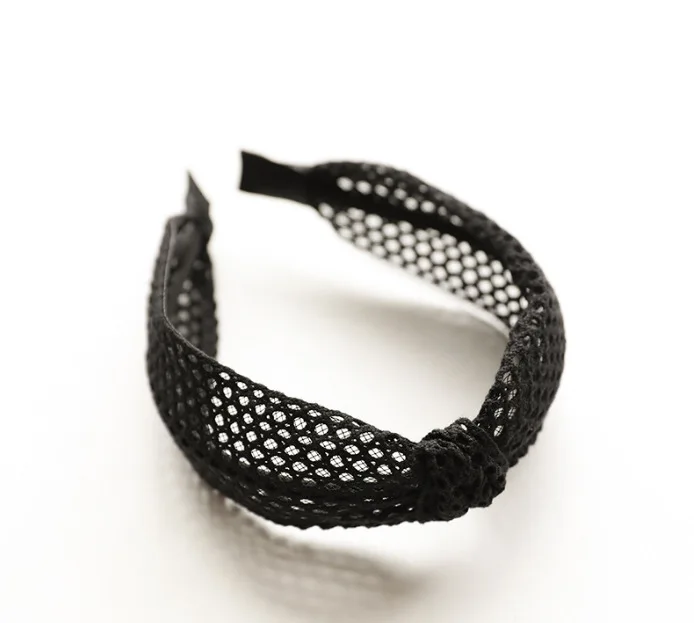 Korean-style Top Grade Gold Velvet Diamond Set Leopord Pattern Hair Bands Knot Large Rims Versatile Headband Women's
