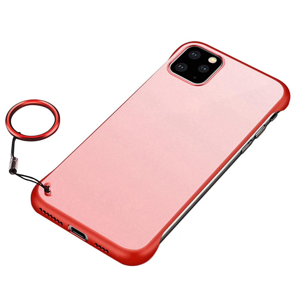 Mosunx для iphone 11 6,1 дюймов и 11 Pro Max 6,5 дюймов 11 Pro дюймов Ультратонкий матовый полупрозрачный защитный чехол