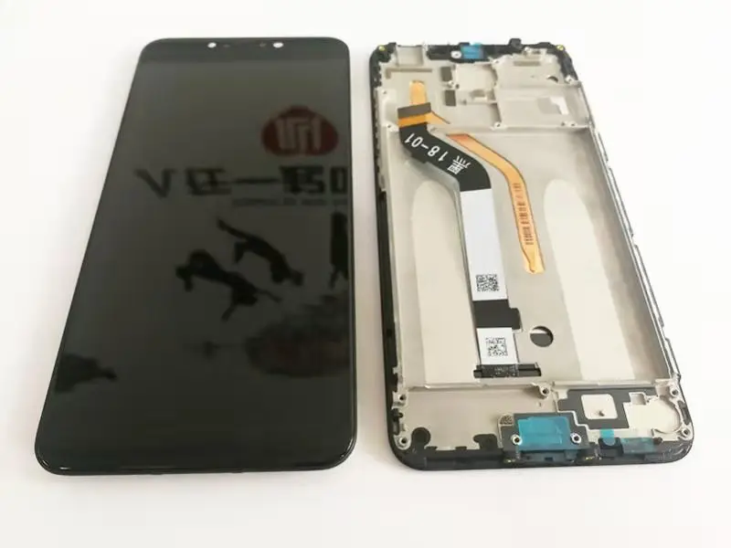 ЖК дисплей с рамкой для Xiaomi Pocophone F1 6 18 дюйма качество ААА разрешение 2246*1080|Экраны
