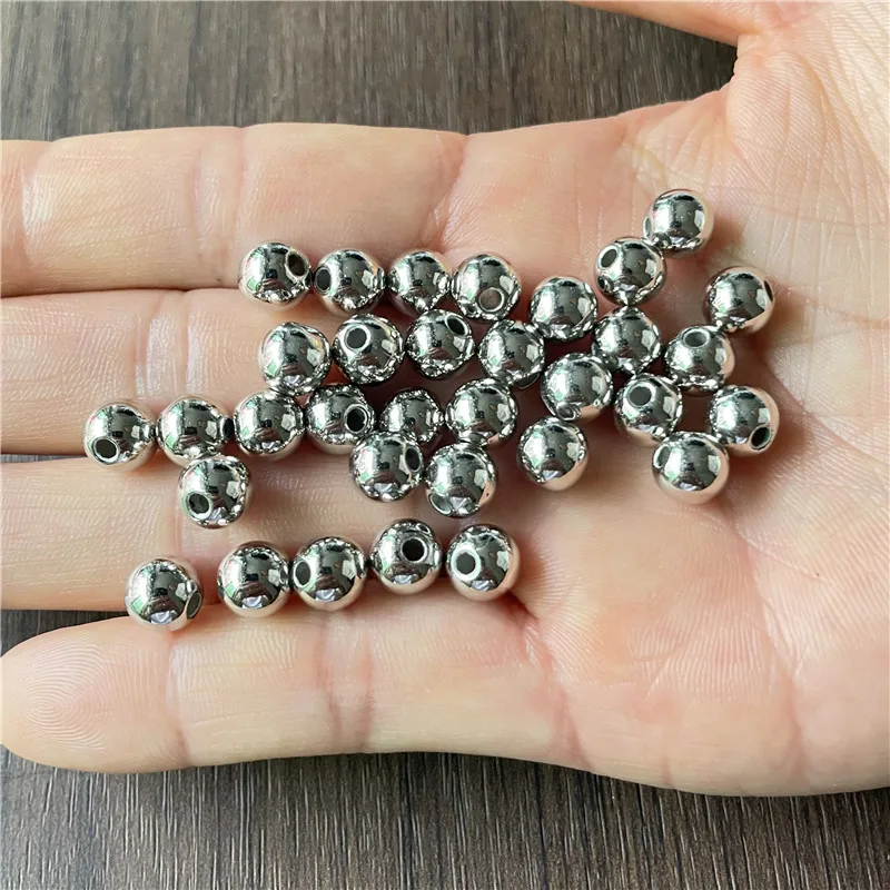 50pcs Spacer Metal Bead Tibetan Color Alloy Loose Spacers Beads For Earring  Necklace Bracelet Jewelry Making Findings Diy - Jewelry Findings &  Components - AliExpress