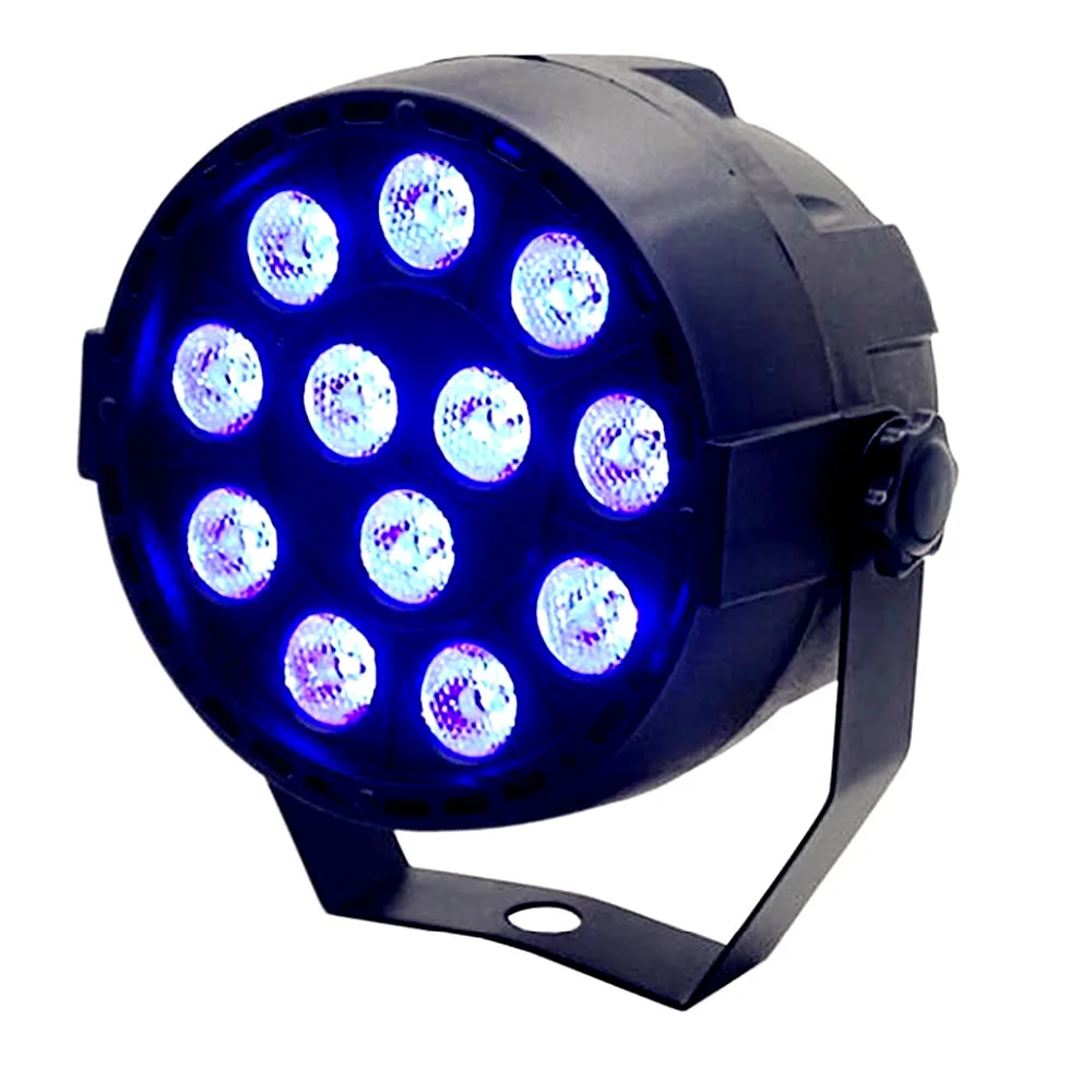 

Light Par 12LED RGB 3IN1 12x4W UV stage lighting effect DMX 512 Club disco party dance KTV projector Bar