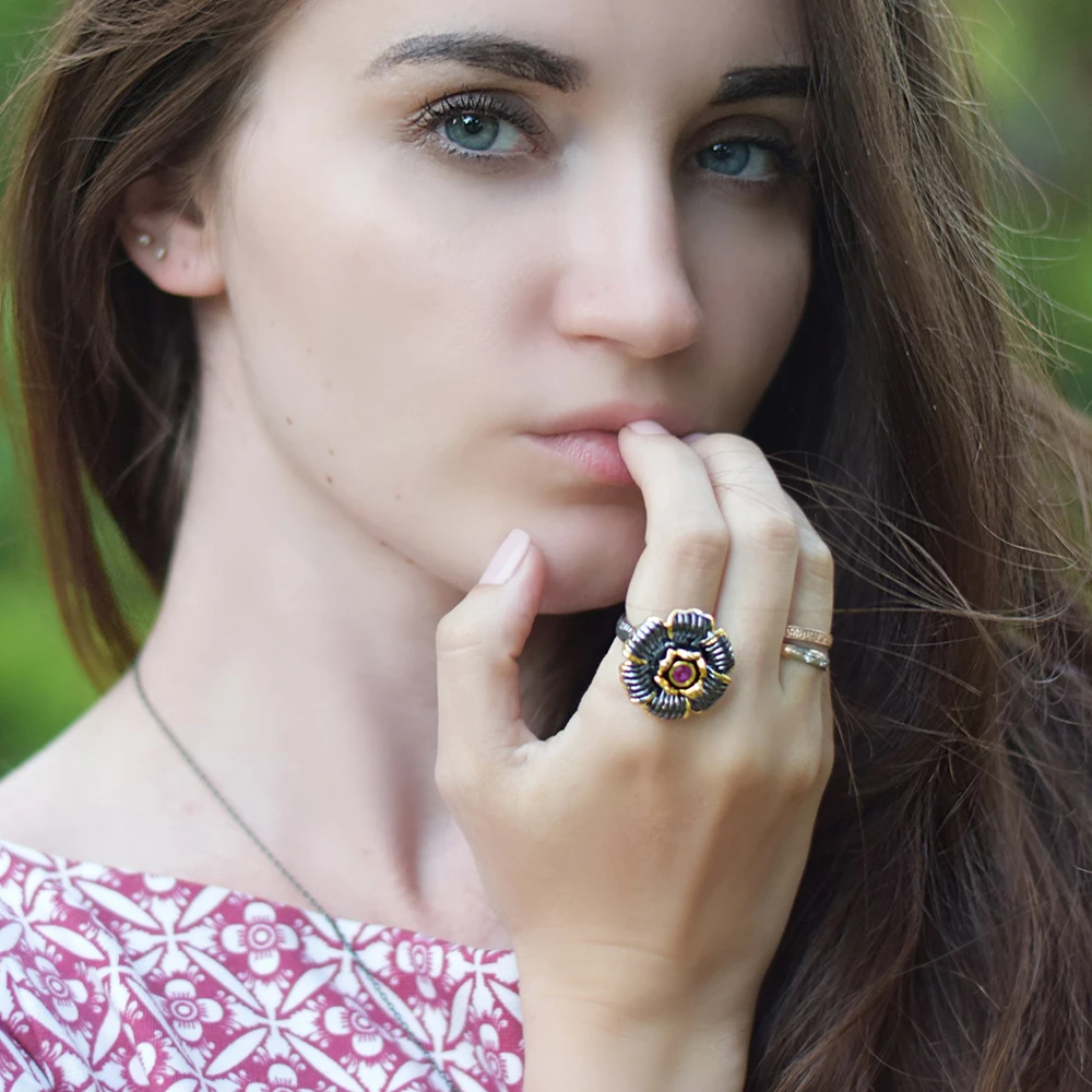 vintage flower ring (2)