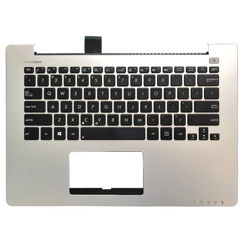 Новая клавиатура для ноутбука США Asus S300 S300C S300SC S300K S300Ki с корпусом C Подставка рук