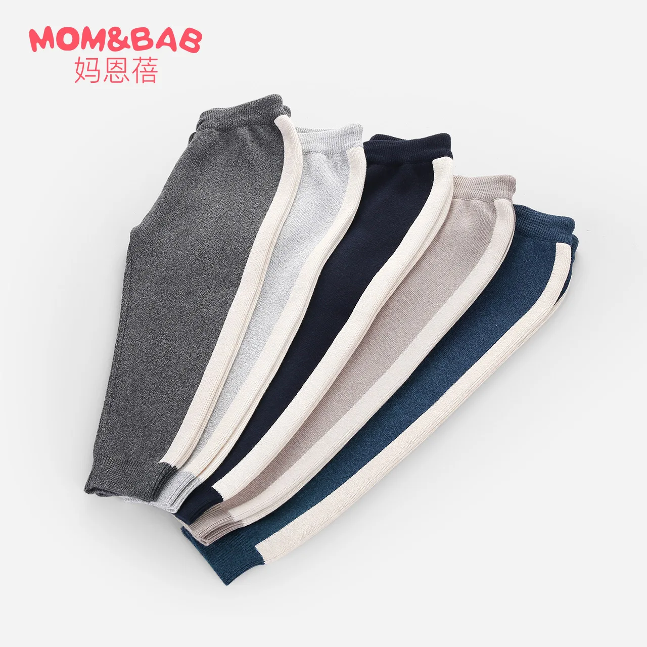 

Western Style Weaver 2019 Spring Infant BOY'S Small CHILDREN'S Knitting Needle Pants Trousers Base Medium Waist Athletic Pants S