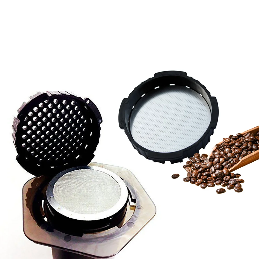 61MM Coffee Metal Filter Reusable Stainless Steel Filter Mesh For