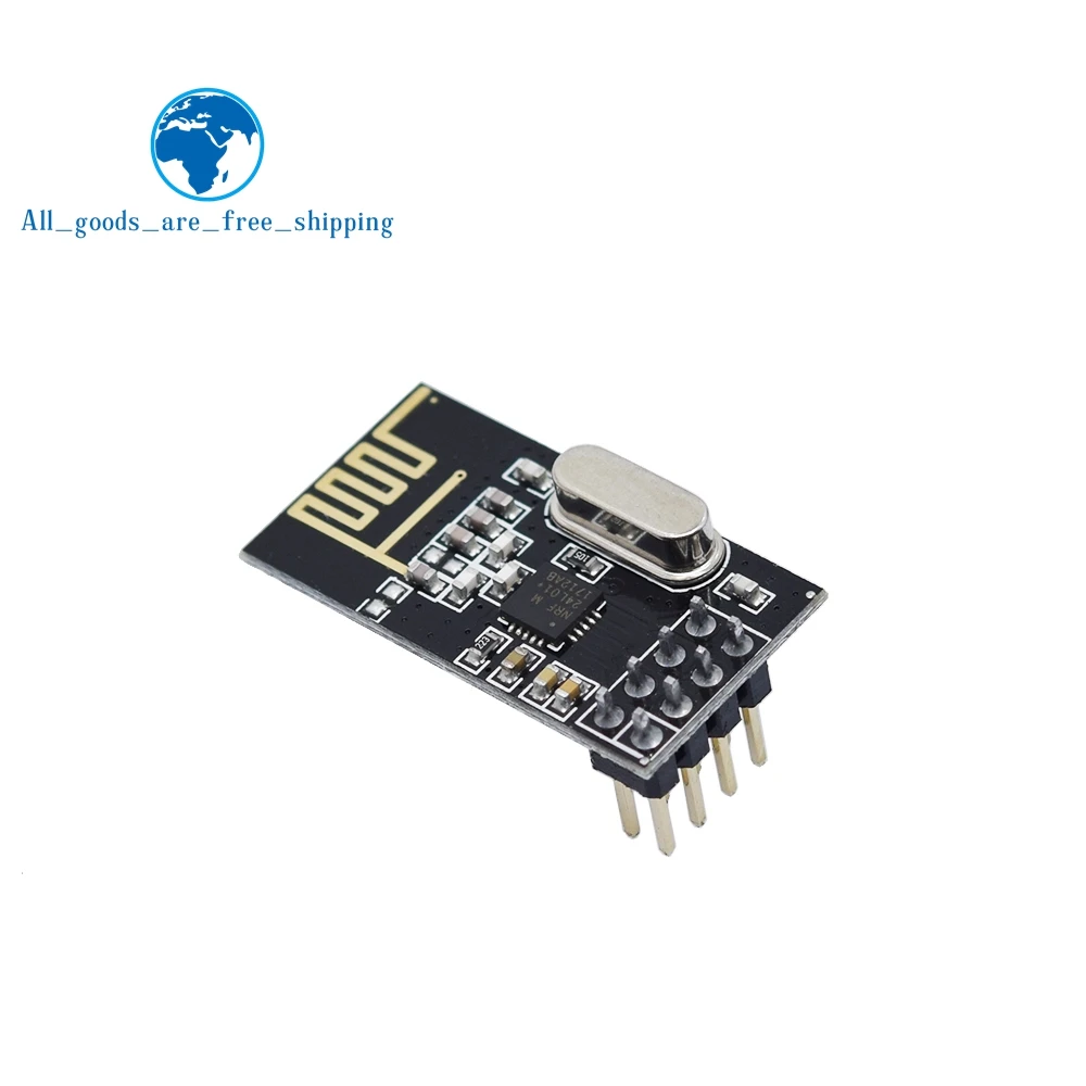 10Pcs 2.4GHZ NRF24L01+ANTENNA Wireless Transceiver Module For Microcontrol Ic ns