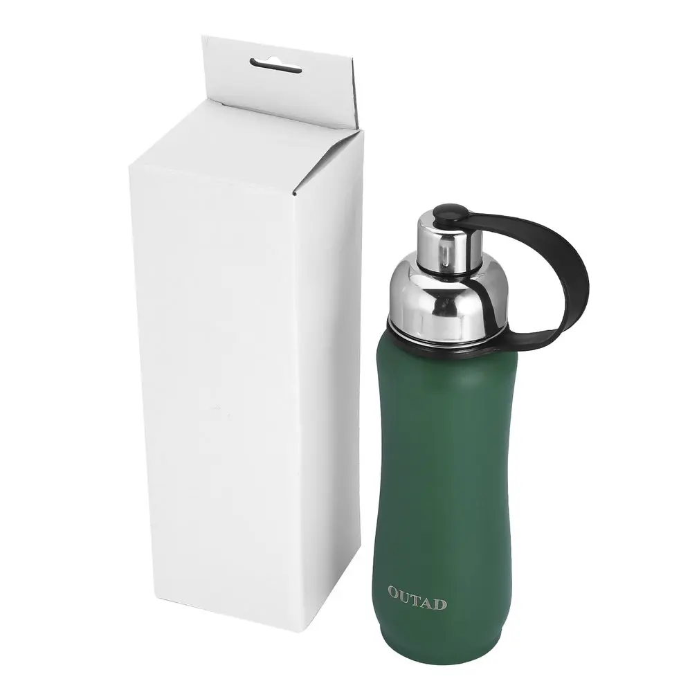 

OUTAD Portable Travel 500ML Sports Vacuum Cup Heat Preservation Insulated Stainless Steel Insulated Water Bottle