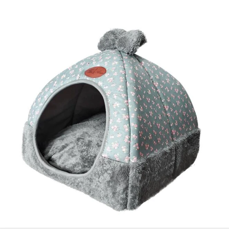 Buy Cute Pet Tent Soft Bed For Dog & Cat Online