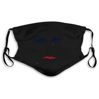 

Purple Rain Tour 84-85 Doves Cry White (XX) Personality Men Mouth Mask Women's kid PM2.5