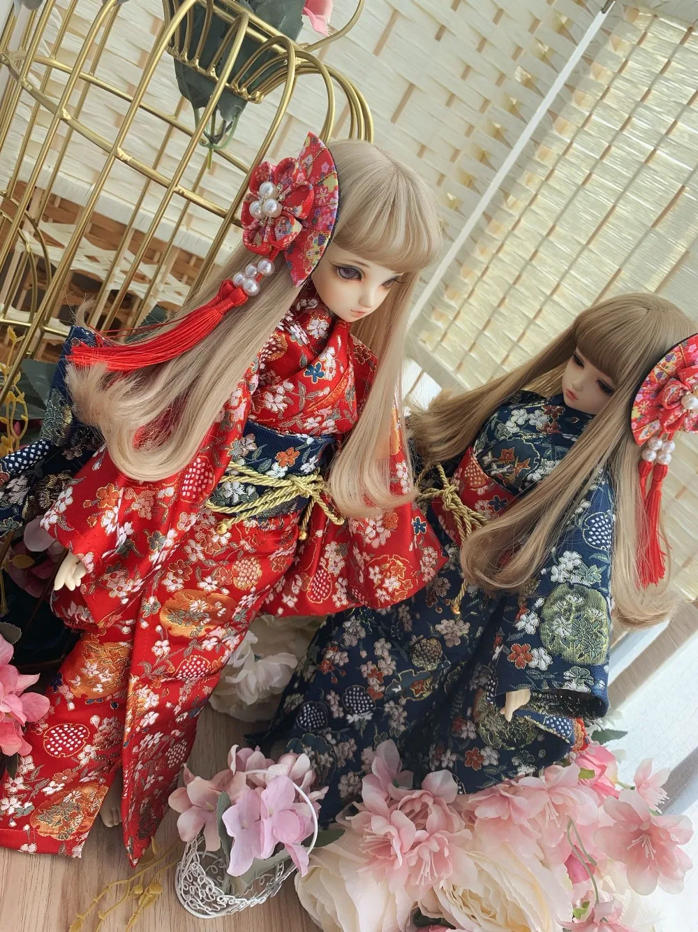 1/3 1/4 1/6 BJD SD кукольная одежда кимоно халат для bjd кукла женская одежда
