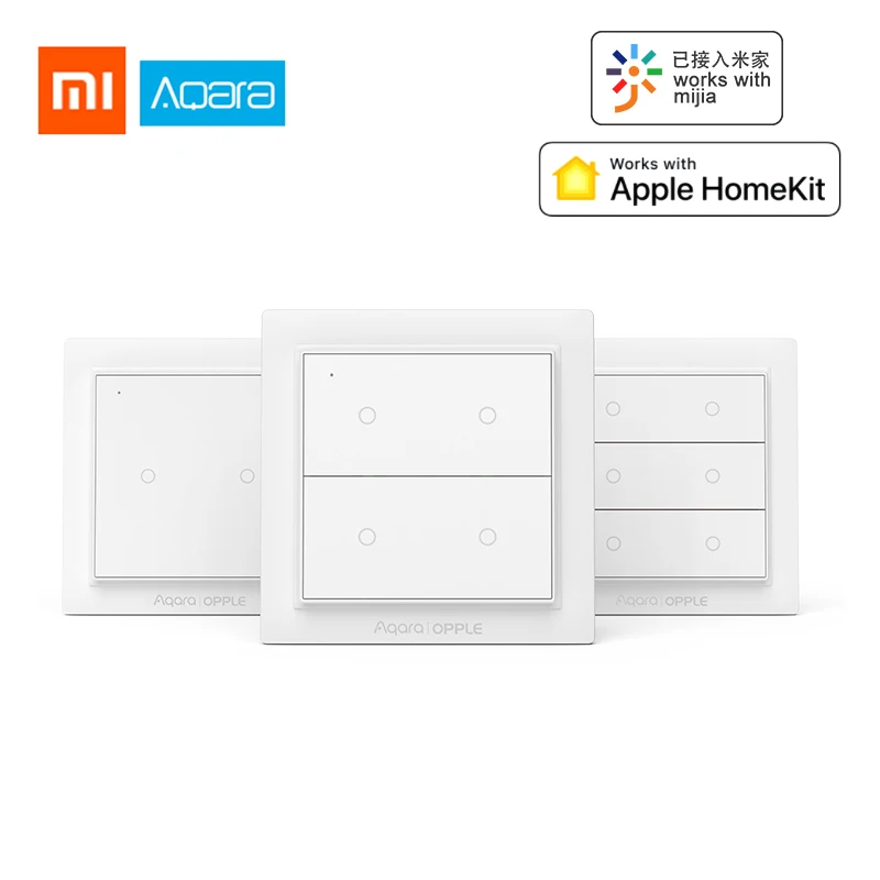 

Xiao mi aqara Opple DRAADLOZE Smart Switch Internationale Versie Werken Met Mi thuis app voor apple Homekit