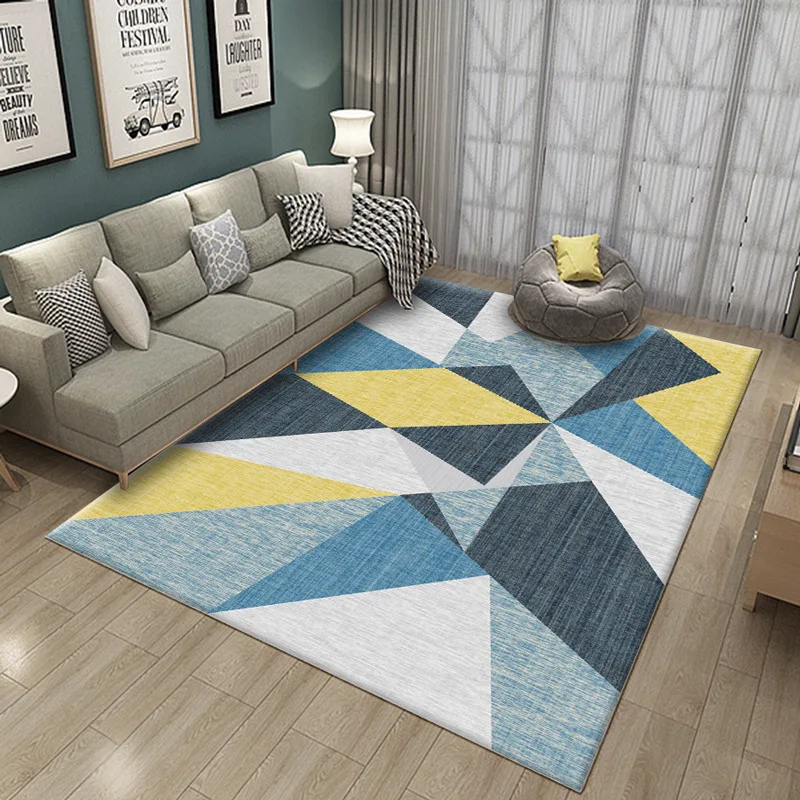 

Customized Living Room Carpet Nordic Bedroom Carpet Modern Deisgn Rug Sofa Coffee Table Floor Mat Kids Room Tatami Area Rugs