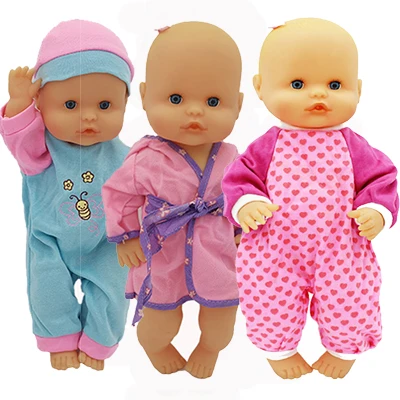 Новые костюмы для отдыха 3 шт./компл. пижамы одежда, Размеры: 35 см Nenuco кукла Nenuco y su Hermanita аксессуары для куклы