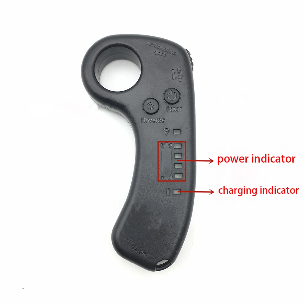 

2.4GHz Remote Controller Portable Outdoor Single Drive DIY Electric Skateboard Dual Motors Easy Operation Practical Transmitter