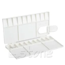 25 сетки Grand Peinture Art Plateau Artiste Huile aquarella палитра пластик 19QA