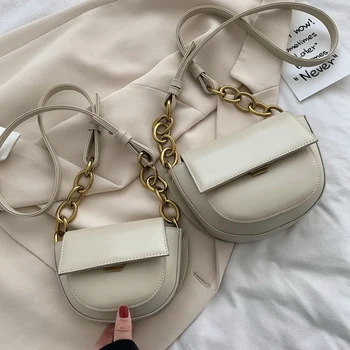 

PU Leather mini Crossbody Bags For Women 2020 Fashion Small Shoulder Bag Female Handbags And Purses Saddle Bag SAC a main