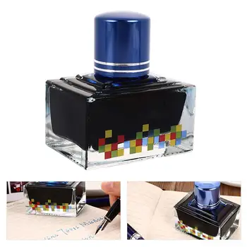 

40 Ml 12 Colors Black Pen Ink Fountain Pen Ink Glass Bottle Ink Useful Writing Tool Office School Supplies Durable Calligraphy