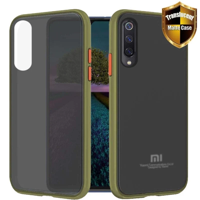 Case For Xiaomi MI 9 Lite 9T K20 Pro Matte Transparent Silicone Shockproof Armor Cover A3 CC9 |