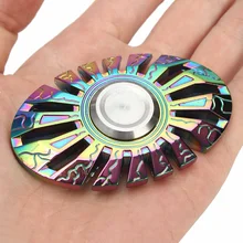 Радуга сплав ручной Спиннер пластиковый спираль EDC anti stress для взрослых и детей игрушки ручной Топ блесны Металл аутизма и СДВГ увеличение, игрушки для фокусировки
