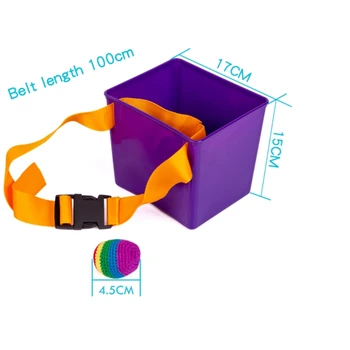 

Kids Teamwork Game Throwing Sandbag and Catching Balls Game Kids Team Fast Acting Games Sensory Integration Toys for Children Ou