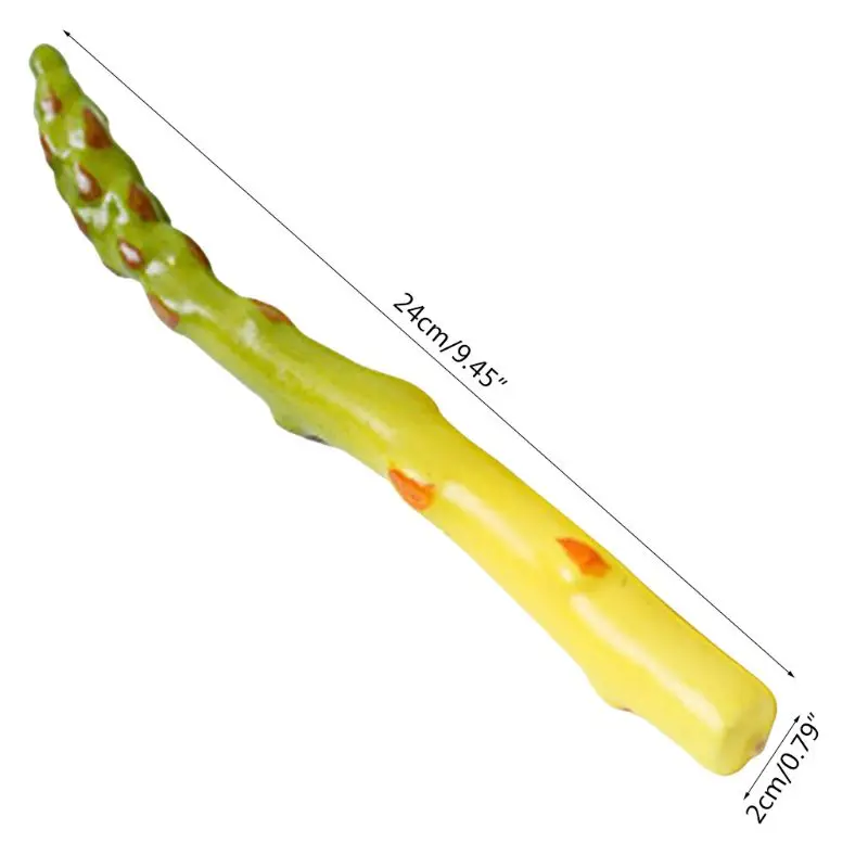 3 шт./компл. искусственное моделирование спаржа модель поддельное растительное украшение в виде фруктов шкаф-витрина для магазина кухонные украшения дома