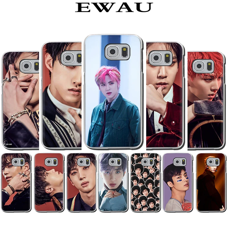 

EWAU Pentagon Yan An Hard Phone Cover Case for Samsung Galaxy S6 S7 S8 S9 S10e Plus Note8 9 M10 20 30 40