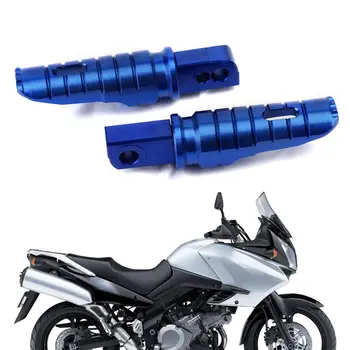 

Areyourshop For SUZUKI DL650 DL1000 V-STROM/XT GSX-S 750 1000 SV650 Rear Footrests Foot Peg Motorcycle Aluminum footpegs