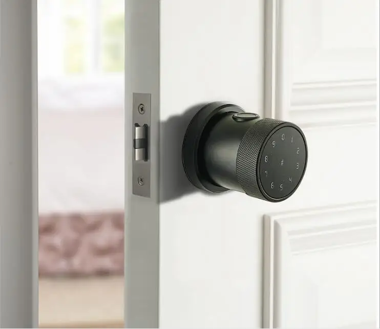 TTLOCK Wifi и Bluetooth умная ручка блокировки из цинкового сплава смарт-Блокировка паролей мобильное приложение удаленное разблокирование