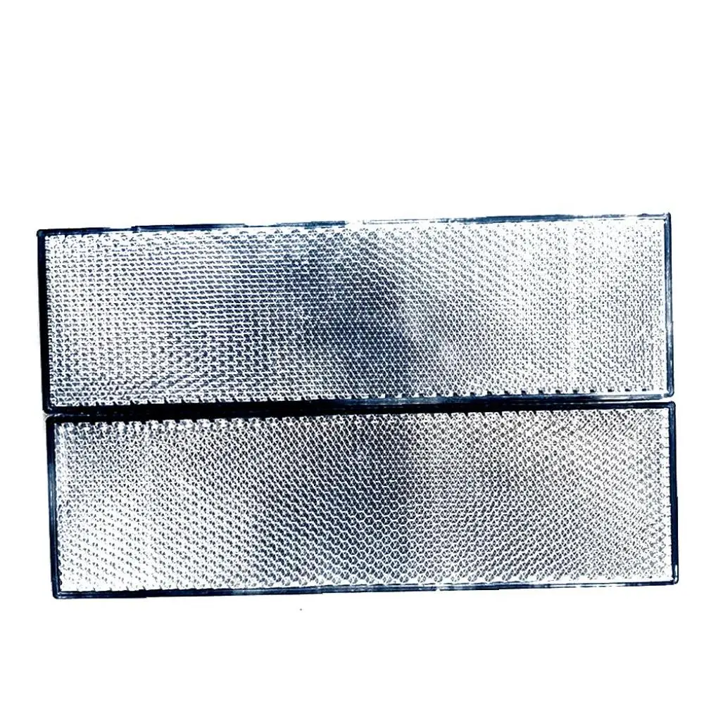 2 шт. Автомобильная отражающая лента защитная автомобильная красная/белая