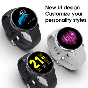 

S20 ECG Smart Watch Men Women Full Touch Screen IP68 Heart Rate Monitor Pressure Fitness Bracelet Band For Android ios Phone