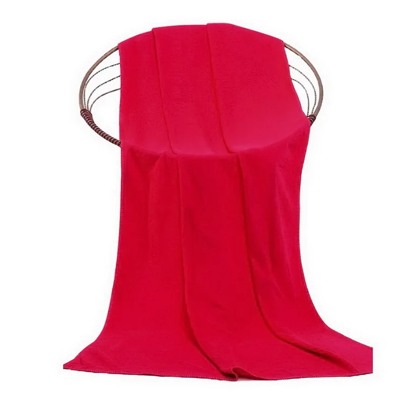 Urijk, женское сексуальное банное полотенце, полиэфирное, пригодное для носки, пляжное полотенце, мягкая Пляжная накидка, юбка, супер абсорбирующее платье, банная юбка, халаты - Цвет: B-red  70x140cm