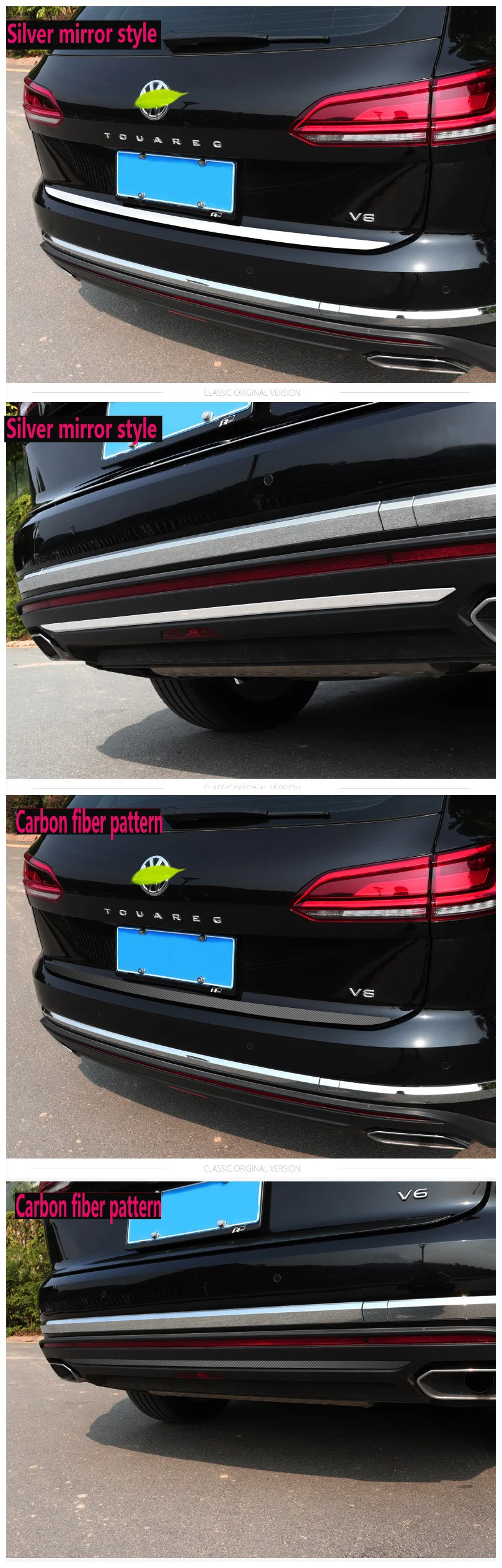 Подходит для Volkswagen 19 new touareg отделка багажника Багажник яркий touareg модификация специальные аксессуары