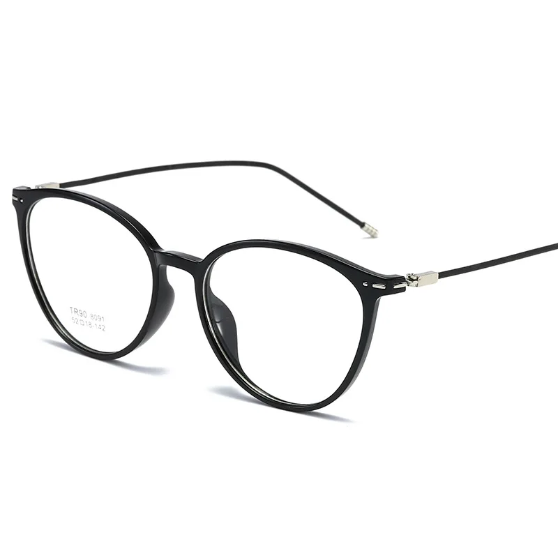 Black.450 Zilead кошачий глаз Fnished близорукость очки TR90 близорукие очки для женщин и мужчин очки с 0-0,5-1,0-1,5 до-6,0 - Цвет оправы: Black.450