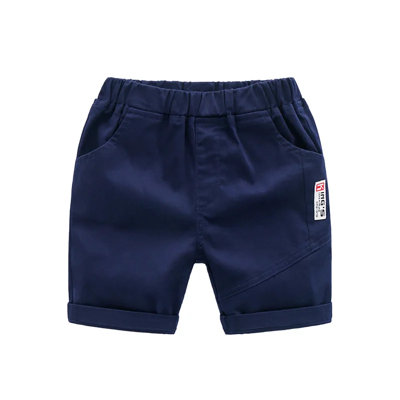 Г., летние детские однотонные повседневные штаны для волос модные стильные хлопковые дышащие укороченные штаны для мальчиков