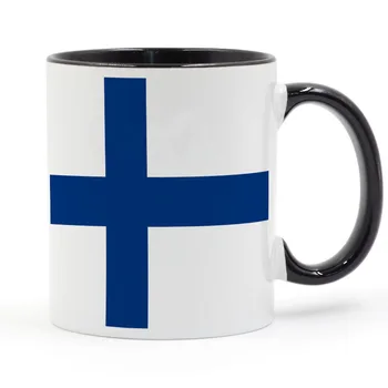 

Flag of Finland Coffee or Tea Mug Ceramic Cup Gifts 11oz