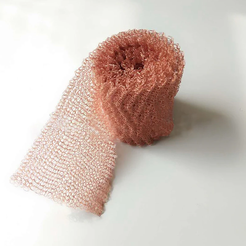 YOMDID Gas Liquid Filtration Mesh Foam Removal Net For Making Wine Distillation Vapor Liquid Defoaming Filter Net Kitchen Tool