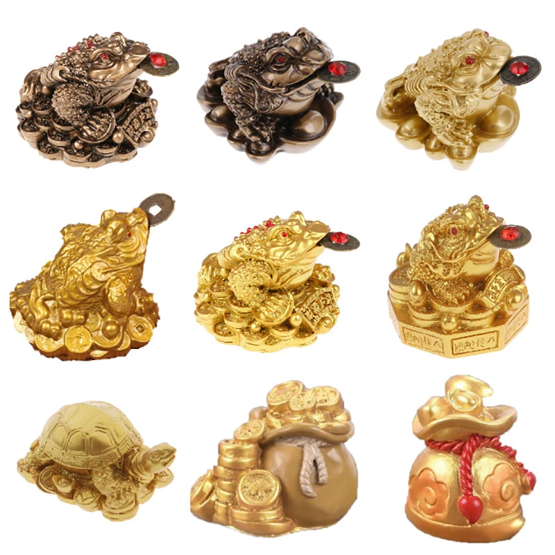 mkki Feng Shui Money Lucky Fortune Wealth Chinese Frog Toad Coin Home Office Decoration Tabletop Ornaments Good Lucky Gifts mkki Feng Shui Money Lucky Fortune Wealth Chinese Frog Toad Coin Home Office Decoration Tabletop Ornaments Good Lucky Gifts