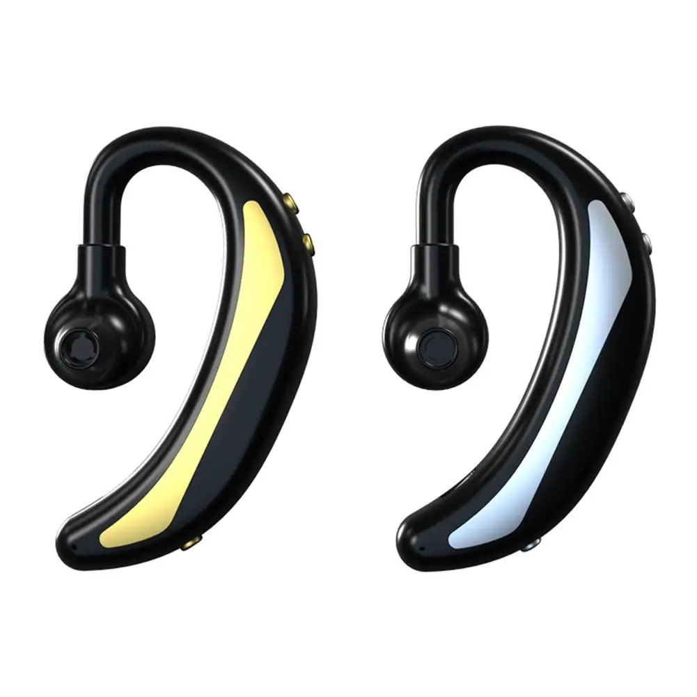 

Bluetooth Earphone Ear Hook Wireless Bluetooth Headset with Microphone Headset TWS for Driving Sports Smart Headphones HS Ear