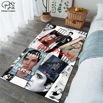

Elvis Presley carpet Square Anti-Skid Area Floor Mat 3D Rug Non-slip Mat Dining Room Living Room Soft Bedroom Carpet style-06