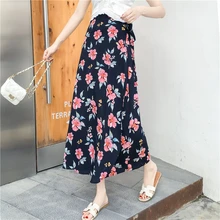 Большой размер цельная юбка для полных mm200 кг Таиланд путешествия отдых юбка Цветочная пляжная юбка
