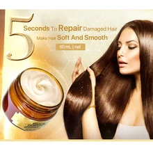 Новинка 60 мл чистое магическое лечение восстановление поврежденных волос маска восстановление волос гладкая и мягкая для всех типов волос уход за волосами и кожей головы