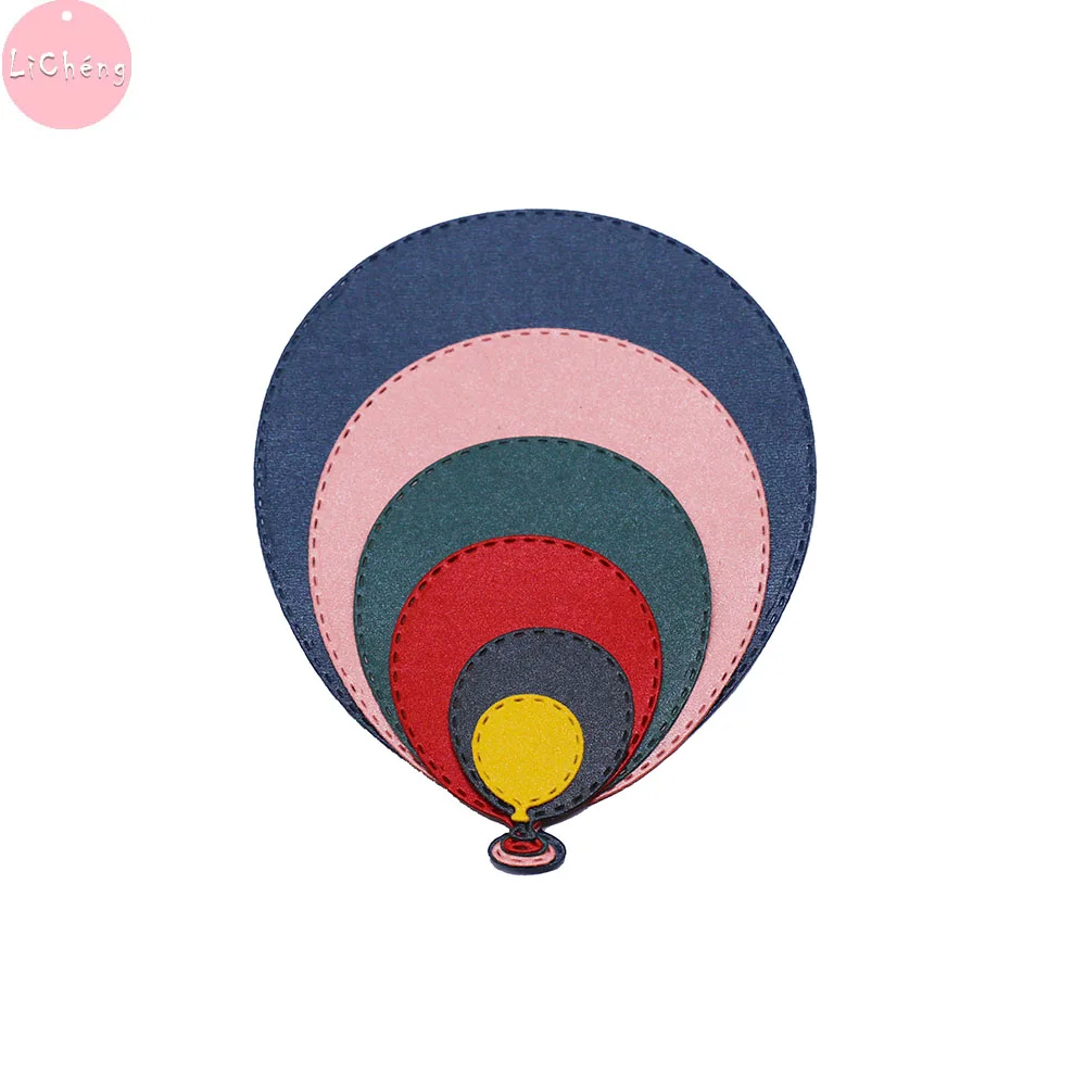 

Balloon Slimline Card Metal Cutting Dies Scrapbooking Cards Making Crafts Embossing Folders Stencils Clear Stamps Layering Dies