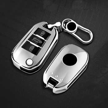 

TPU Car Key Cover Case For Peugeot 308 408 508 3008 4008 5008 2008 Key Protection Auto Accessories