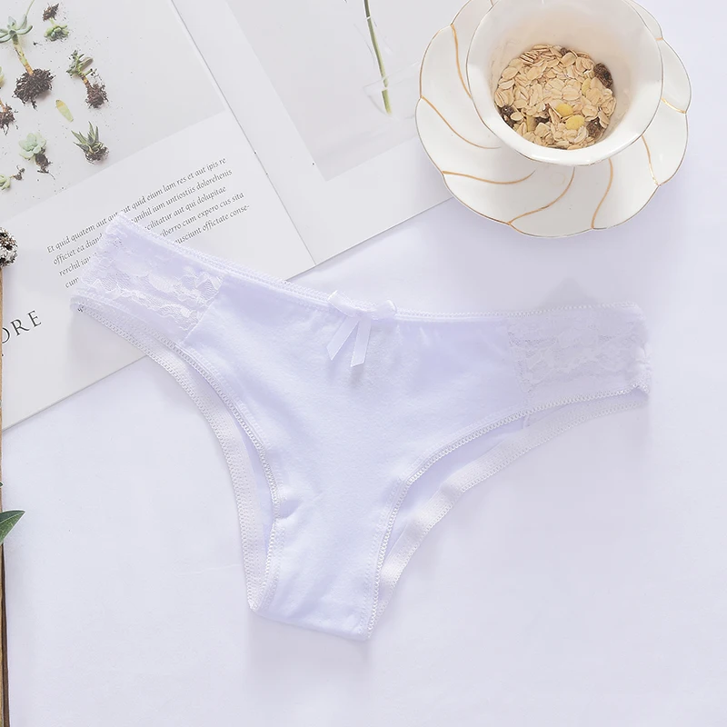 6 шт. кружевное сексуальное нижнее белье женские хлопковые стринги трусики